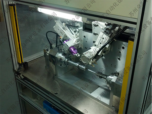 圓、扁銅線雙金屬片繞線自動機